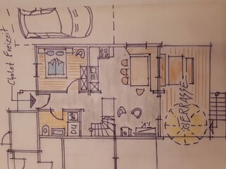 Chalet Bad Mitterndorf Grondplan 34