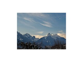 Landhaus Grawa Fulpmes Gletscherblick im Winter