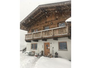 Hausansicht Winter