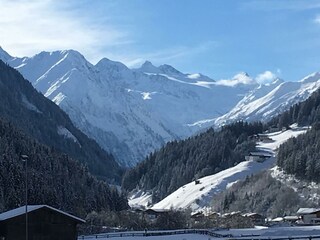 Blick zum Gletscher