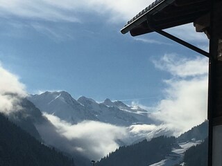 Blick zum Gletscher