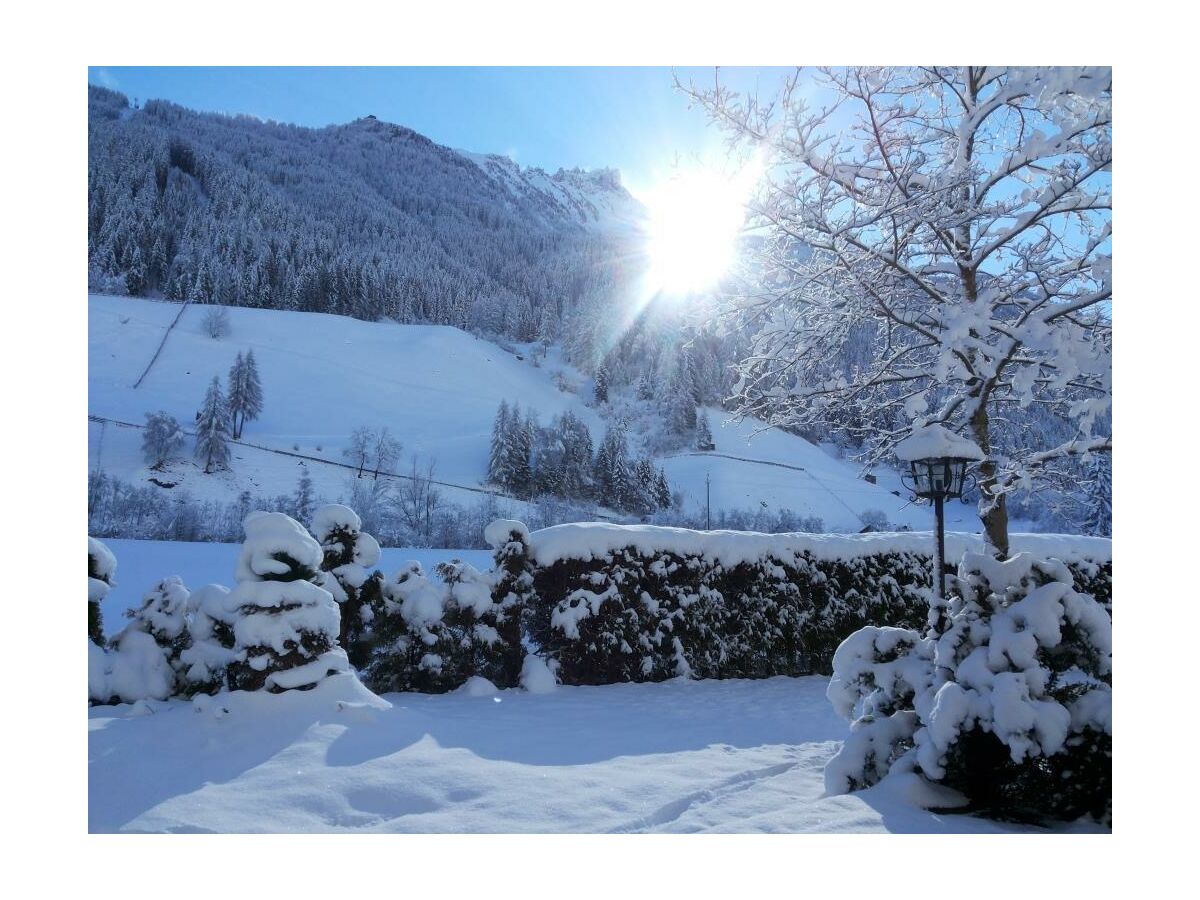 Terrasse im Winter