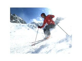 Skifahren am Stubaier Gletscher