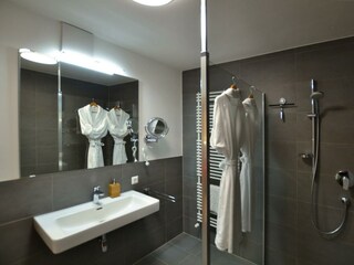 Ferienwohnung Stubaier Herzblut Bad Waschbecken un