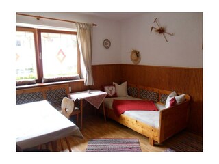 Landhaus Rungger, Wohnzimmer Couch