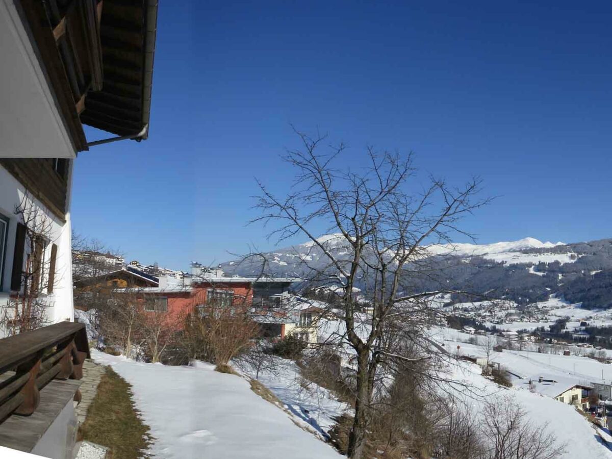 Panoramafoto Terrasse-Winter-Ferienwohnung Eller