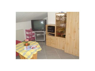 Haus M. Wohleb Fulpmes Wohnzimmer mit TV