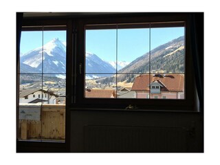 Blick von der Wohnküche