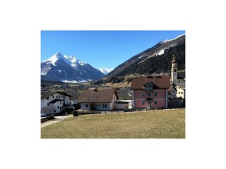 Blick auf´s Stubaital vom Balkon