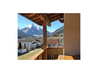 Balkon mit Sitzecke