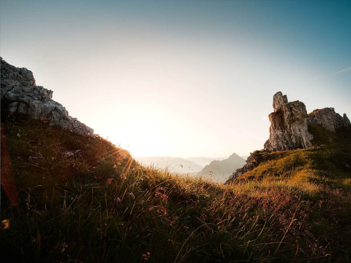 Morgenstimmung im Gebirge