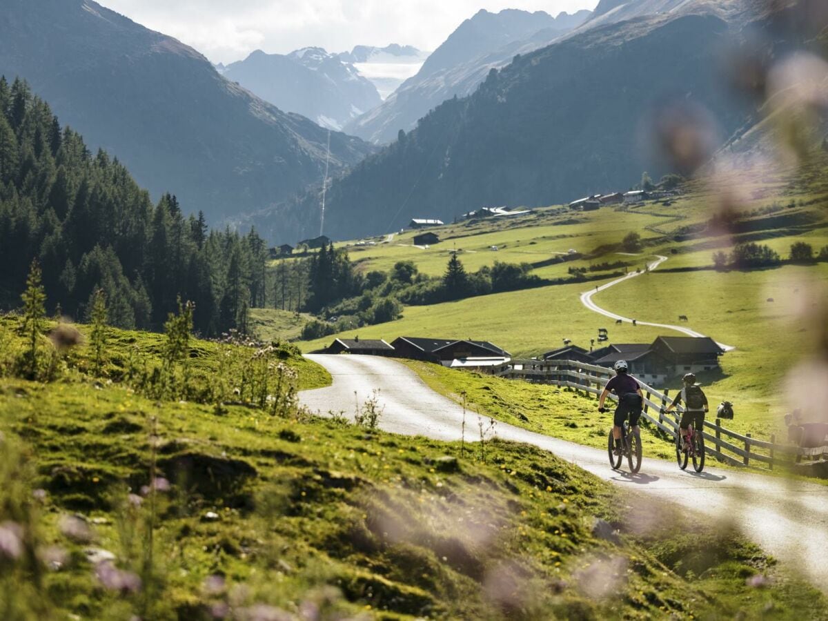 Biketour zu den Gletschern im Stubaital