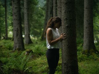 sich mit der Natur verbinden