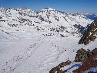 Stubaier Gletscher Aussichtsplattform