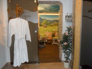 Zugang zum Wellnessbereich