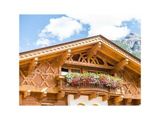 Landhaus Pinnis Blick auf Ferienwohnung