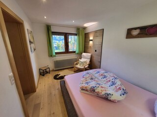 Schlafzimmer Gletscherblick