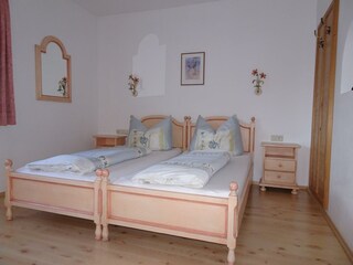 App. Gletscherblick Schlafzimmer