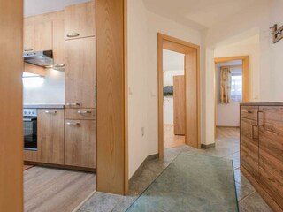 Flur in der kleinen Wohnung