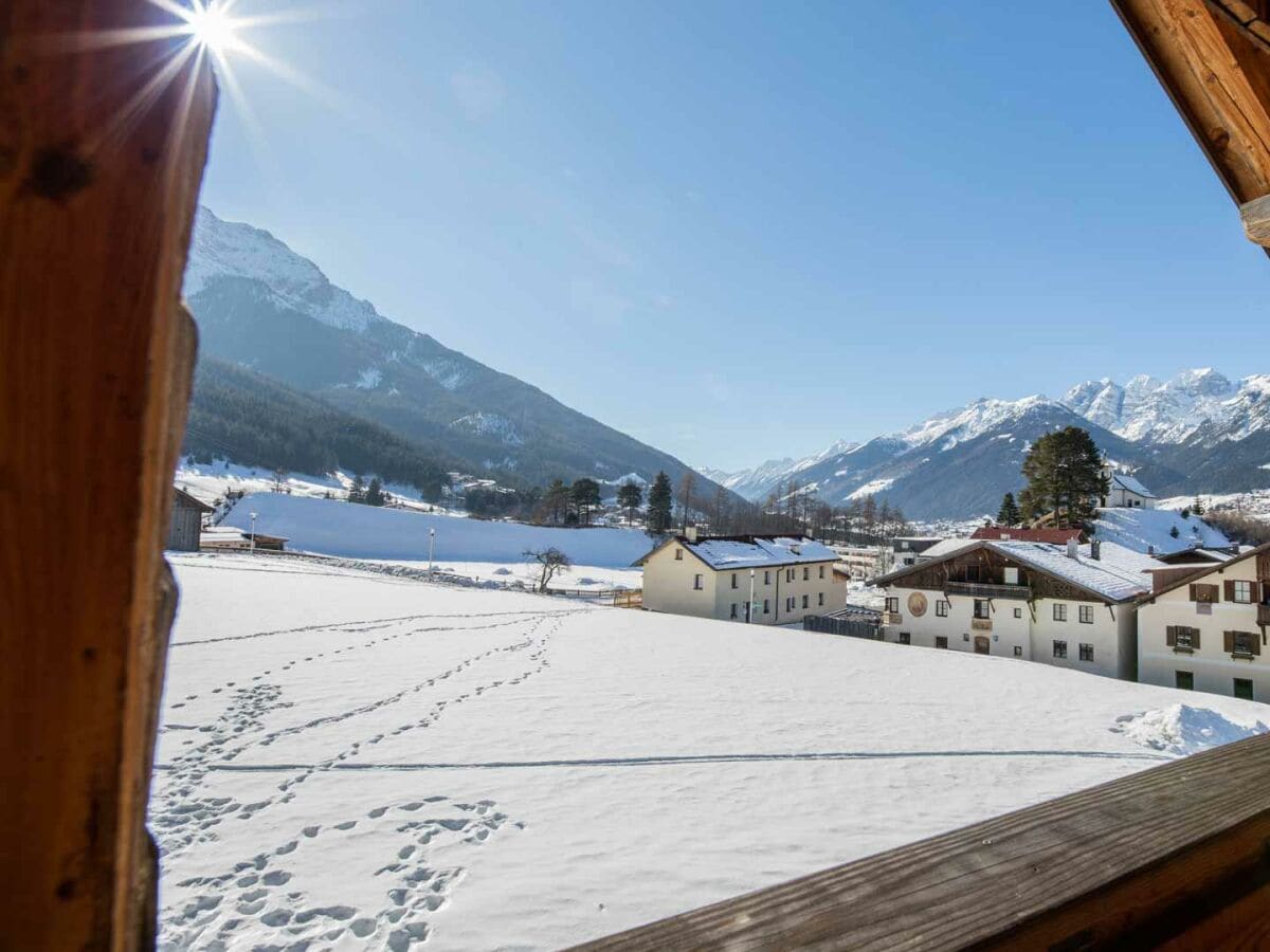 Ausblick Balkon Richtung Stubaier Gletscher