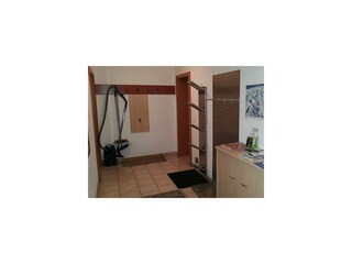 Eingang mit Schuhtrockner