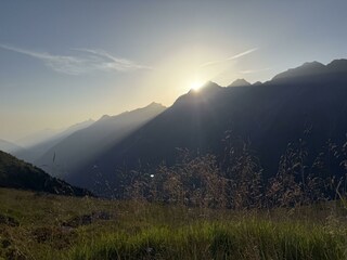 Sonnenaufgang Stubai Alps