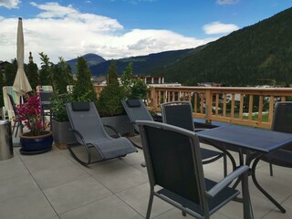 Dachterrasse Ausblick