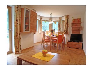 Wohnung Alpenblick Wohnzimmer