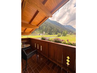 Wohnung Nina Aussicht vom Balkon