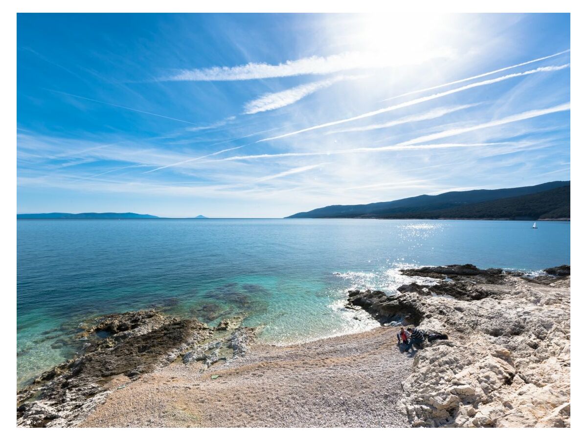 Strand in Rabac