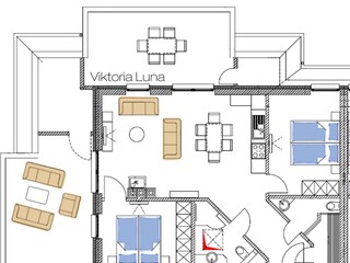 Appartamento per vacanze Zingst Pianta del piano 40