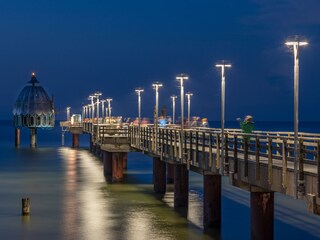 Die Seebrücke in Abendstimmung...