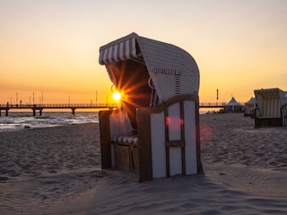 Stimmungsvoller Sonnenaufgang an der Ostsee