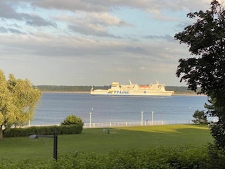 Aussicht vom Balkon