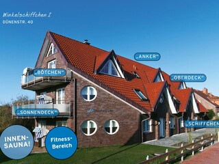 Holiday apartment Juist Outdoor Recording 2