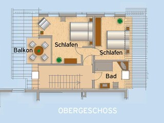 Appartement de vacances Juist Plan d'étage 26