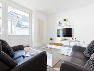 Norderney / Strandkorb 07 - Wohn-/Essbereich