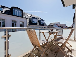 Norderney / Strandkorb 07 - Balkon