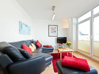 Norderney / Strandkorb 10 - Wohn-/Essbereich