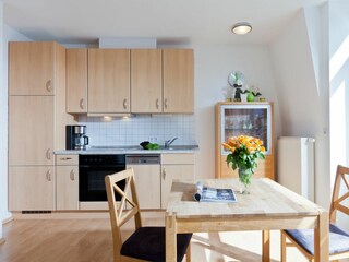 Norderney / Strandkorb 11 - Küchenzeile