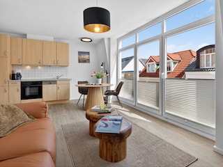 Norderney / Strandkorb 11 - Wohn-/Essbereich