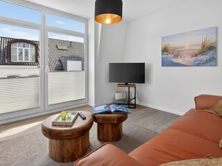 Norderney / Strandkorb 11 - Wohn-/Essbereich