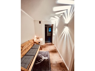 Ferienhaus EulenNest Millstättersee  Saunavorraum