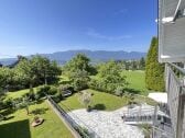 Ferienhaus EulenNest Ausblick vom Balkon