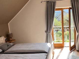 Ferienhaus EulenNest MIllstättersee  Schlafzimmer