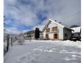 Ferienhaus EulenNest Seeboden- Garten - Winter