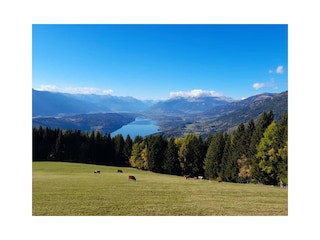 Panoramablick Millstätter See Kärnten