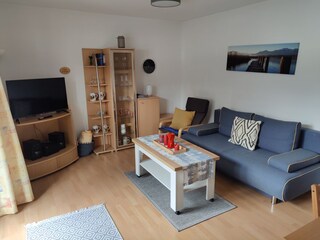Wohnraum/Schlafcouch