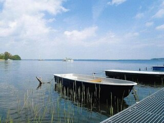 Boot an der Müritz