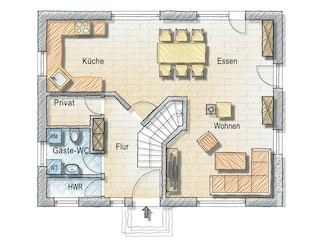 Grundriss Erdgeschoss